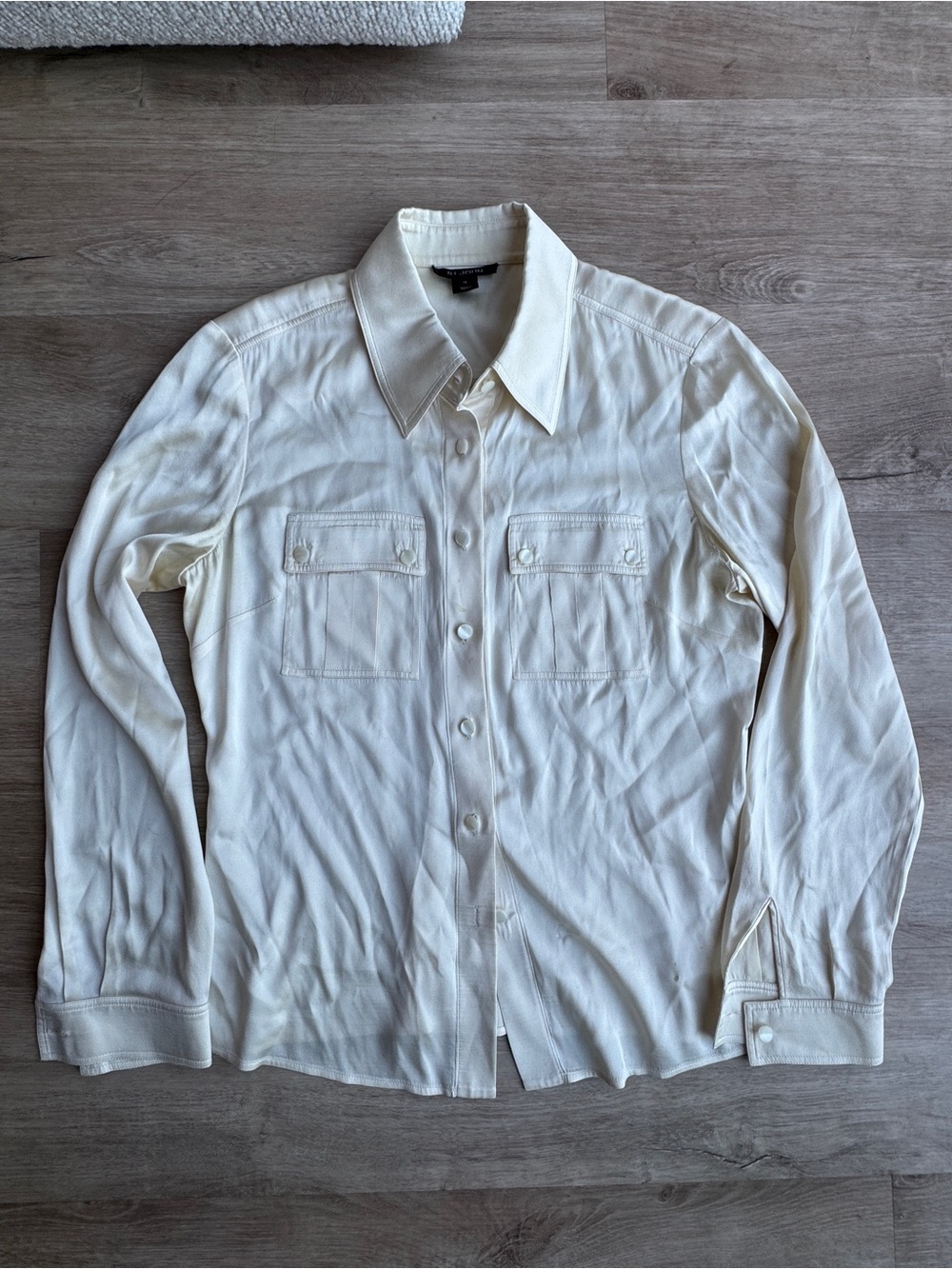 St. John Silk Blouse Sz 10